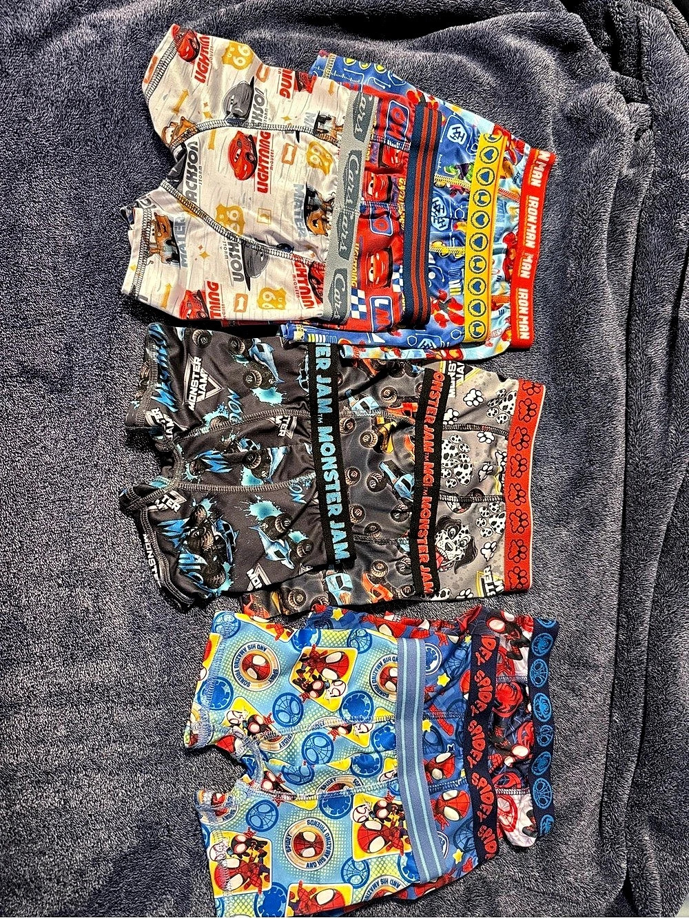 Hanes 2T-3T Boys' Disney Boxer Briefs  Like New